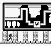 une photo d'Ã©cran de Castlevania 2 - Belmont s Revenge sur Nintendo Game Boy